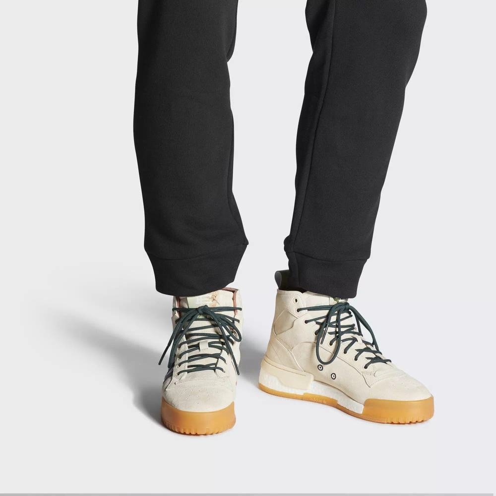 Adidas Eric Emanuel Rivalry RM Tenis De Basketball Beige Para Hombre (MX-14547)